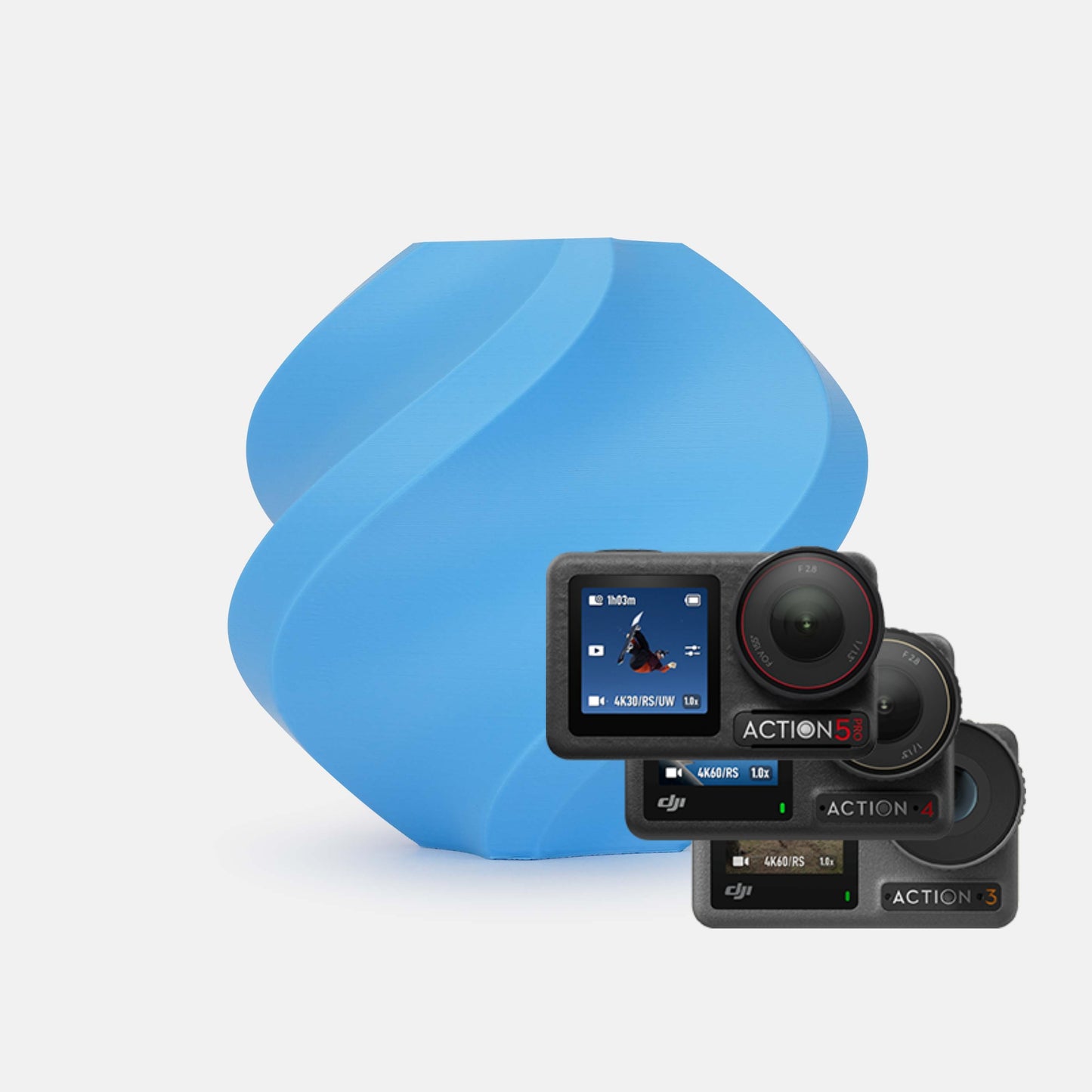 FUDO ChinMount pour DJI Osmo Action 3 à 5
