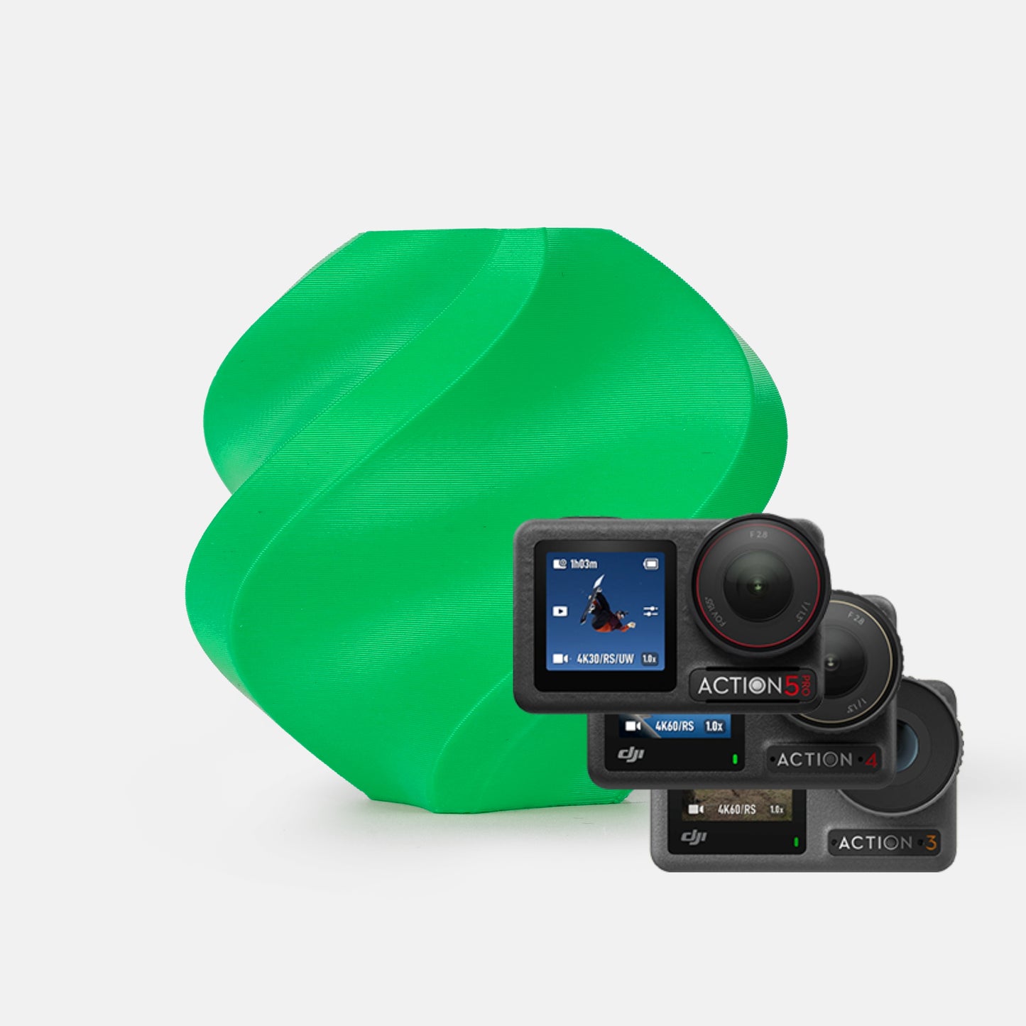 FUDO ChinMount pour DJI Osmo Action 3 à 5