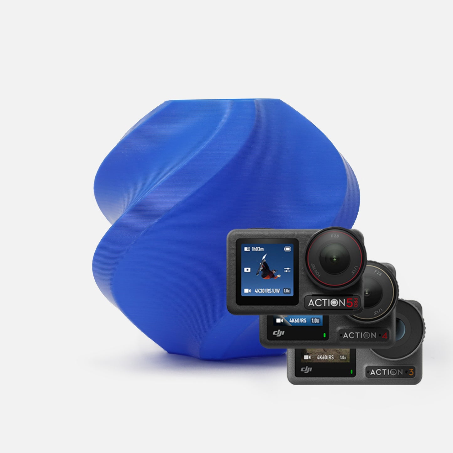 FUDO ChinMount pour DJI Osmo Action 3 à 5