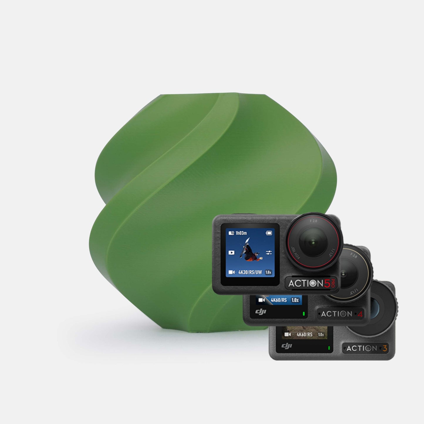 FUDO ChinMount pour DJI Osmo Action 3 à 5