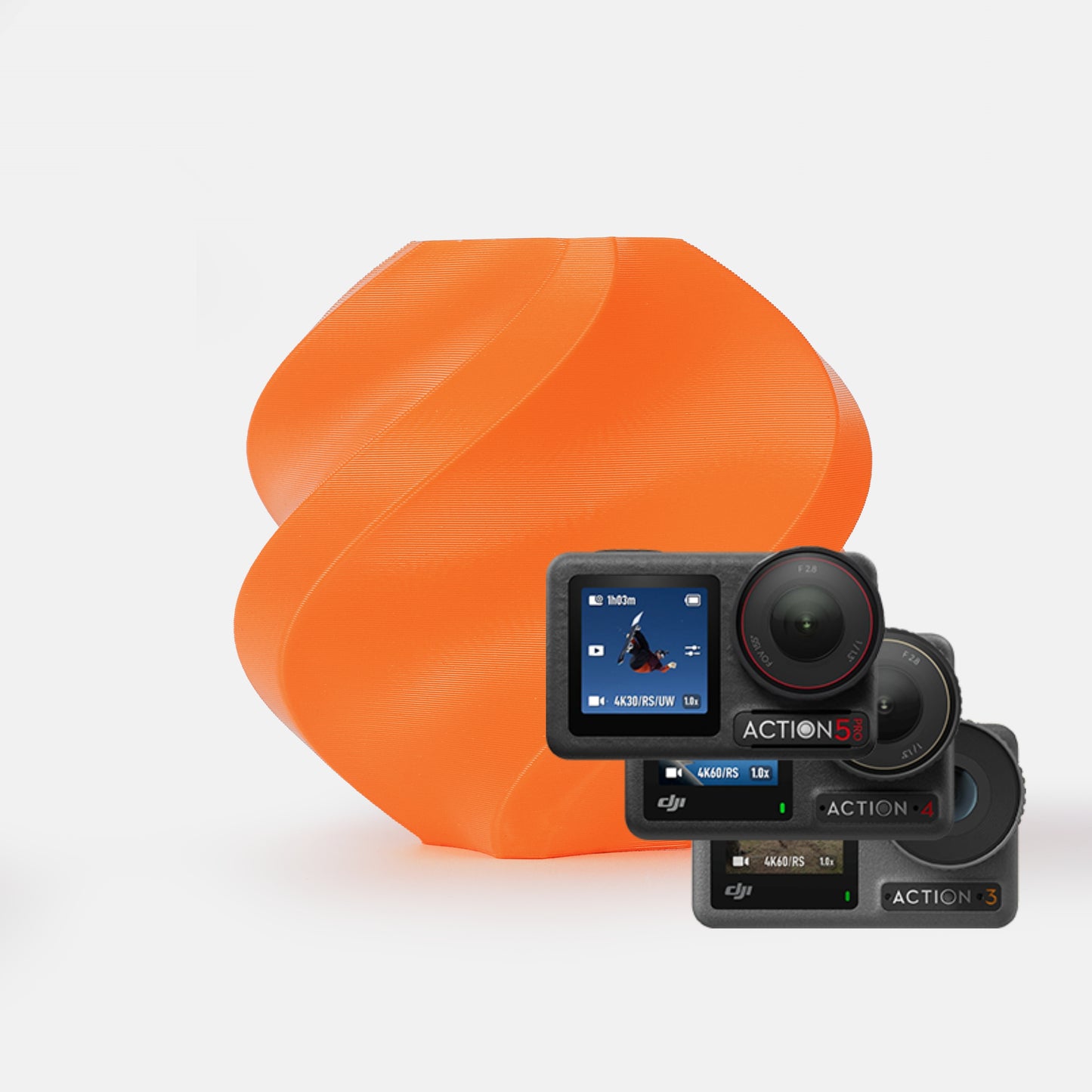 FUDO ChinMount pour DJI Osmo Action 3 à 5