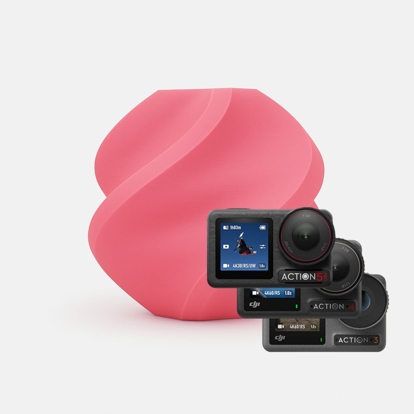 FUDO ChinMount pour DJI Osmo Action 3 à 5