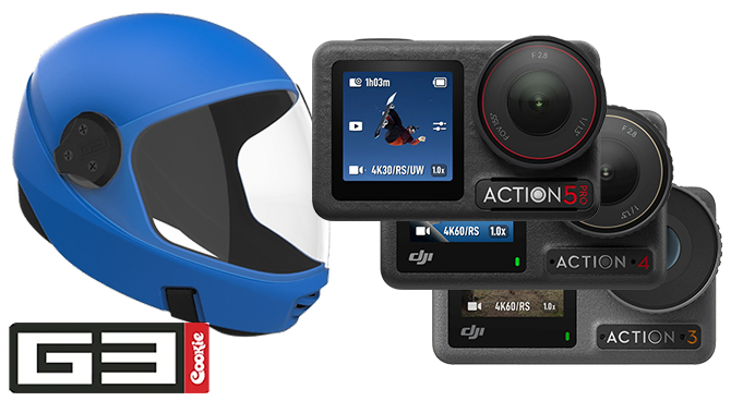 FUDO ChinMount pour DJI Osmo Action 3 à 5