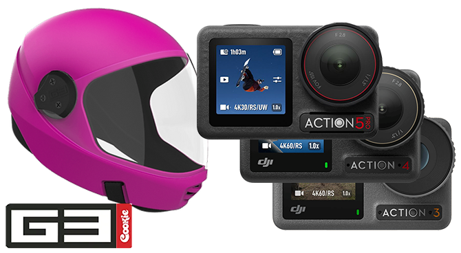 FUDO ChinMount pour DJI Osmo Action 3 à 5