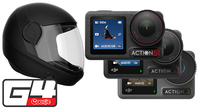 FUDO ChinMount pour DJI Osmo Action 3 à 5