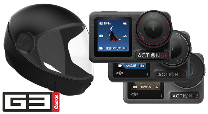 FUDO ChinMount per DJI Osmo Action da 3 a 5