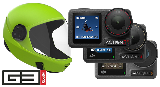 FUDO ChinMount per DJI Osmo Action da 3 a 5