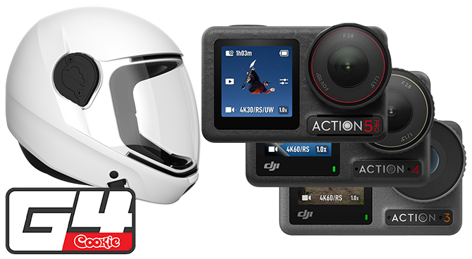 FUDO ChinMount per DJI Osmo Action da 3 a 5