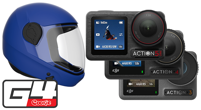 FUDO ChinMount per DJI Osmo Action da 3 a 5