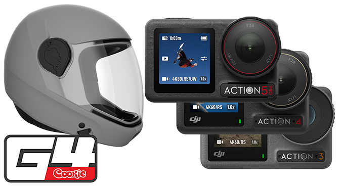 FUDO ChinMount per DJI Osmo Action da 3 a 5