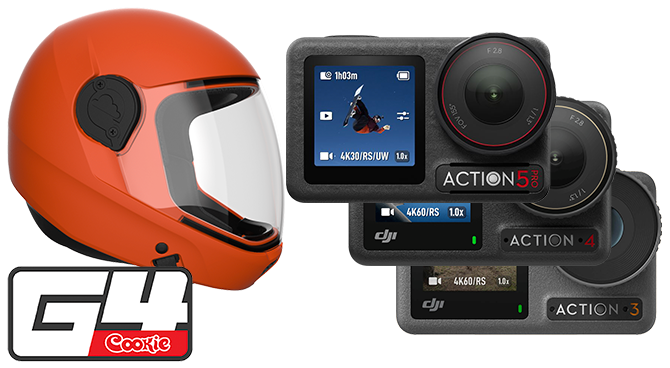 FUDO ChinMount per DJI Osmo Action da 3 a 5