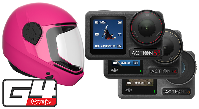 FUDO ChinMount per DJI Osmo Action da 3 a 5