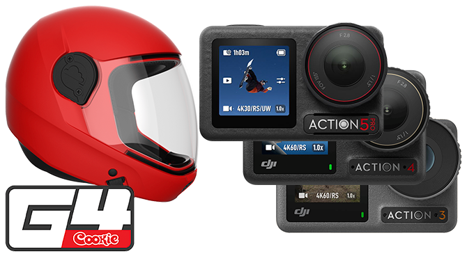 FUDO ChinMount per DJI Osmo Action da 3 a 5