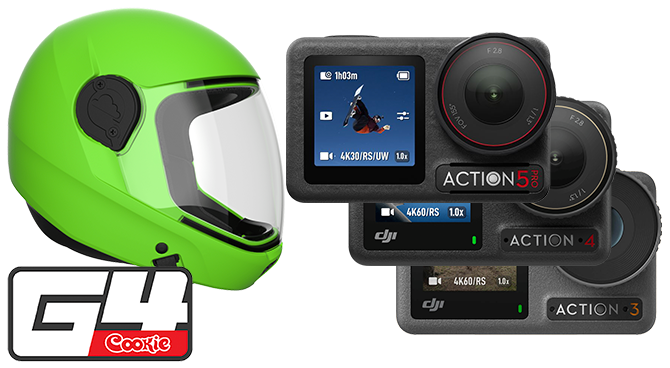 FUDO ChinMount per DJI Osmo Action da 3 a 5