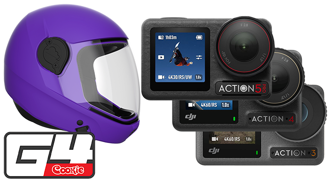 FUDO ChinMount per DJI Osmo Action da 3 a 5